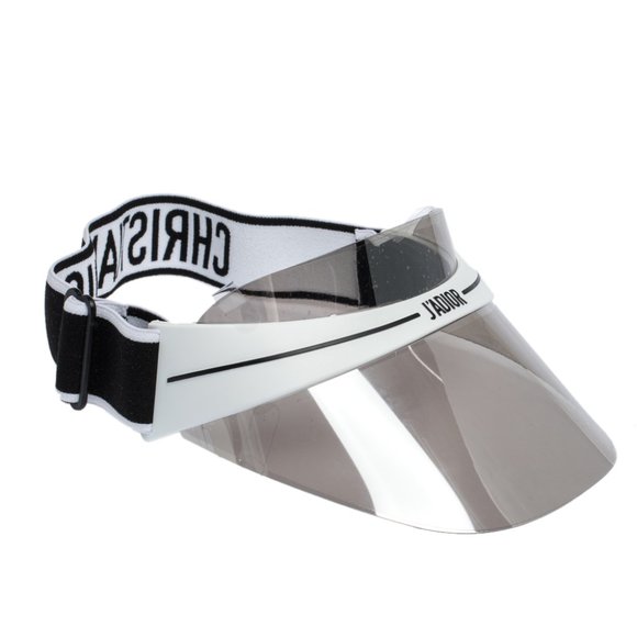 Dior White and Black Visor Sunglasses - Picture 3 of 7